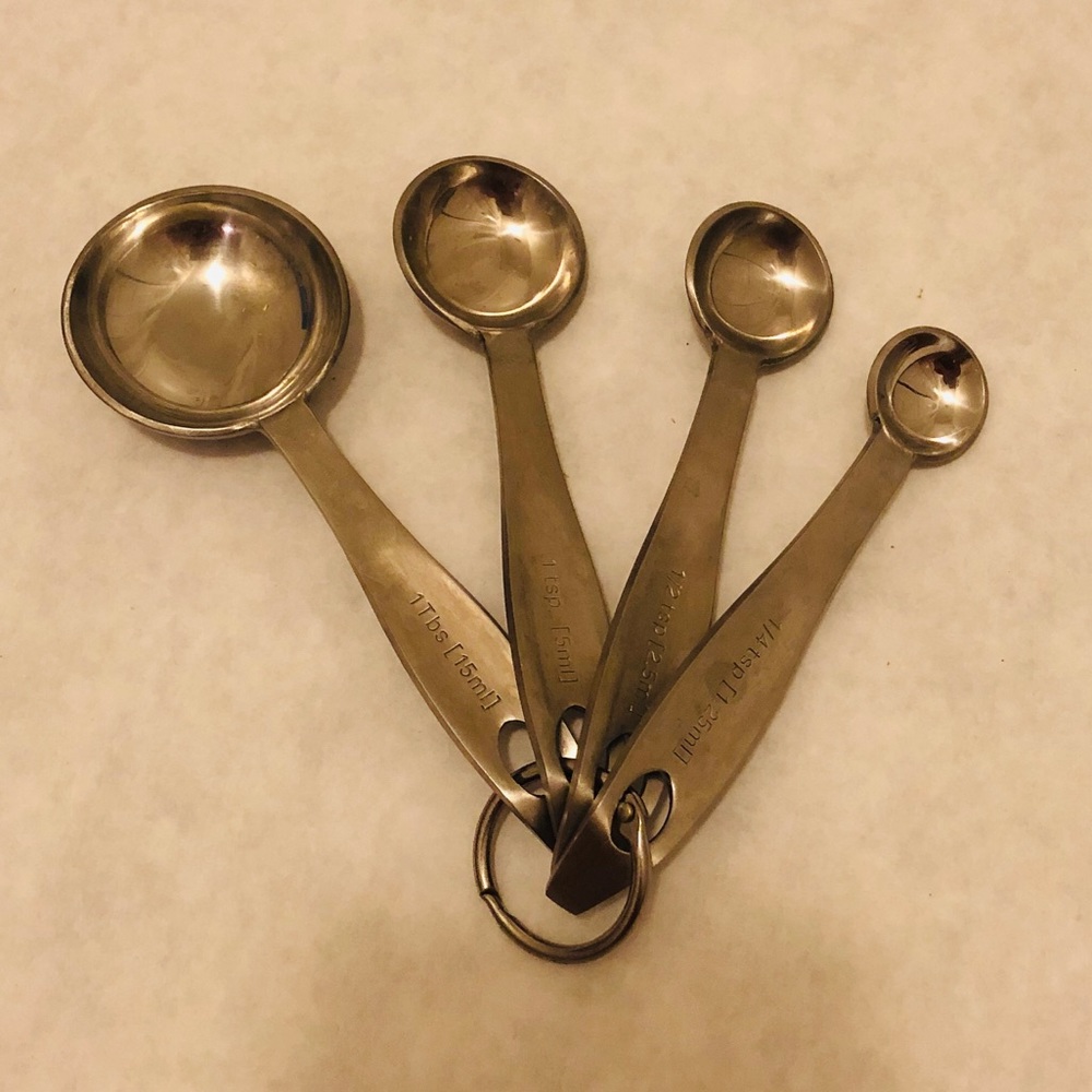 Martha Stewart Stainless Steel Measuring Spoons